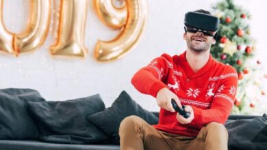 Playing VR