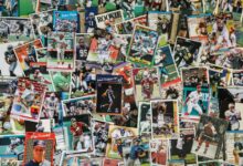 assorted photos on white table