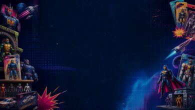Toy Collecting Blog Background