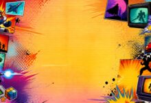Cartoon Blog Background