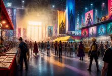Comic con Blog Background
