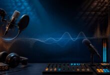 Podcast background