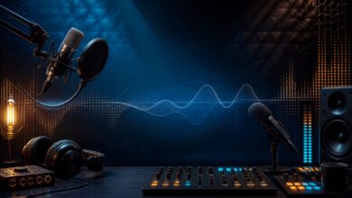 Podcast background
